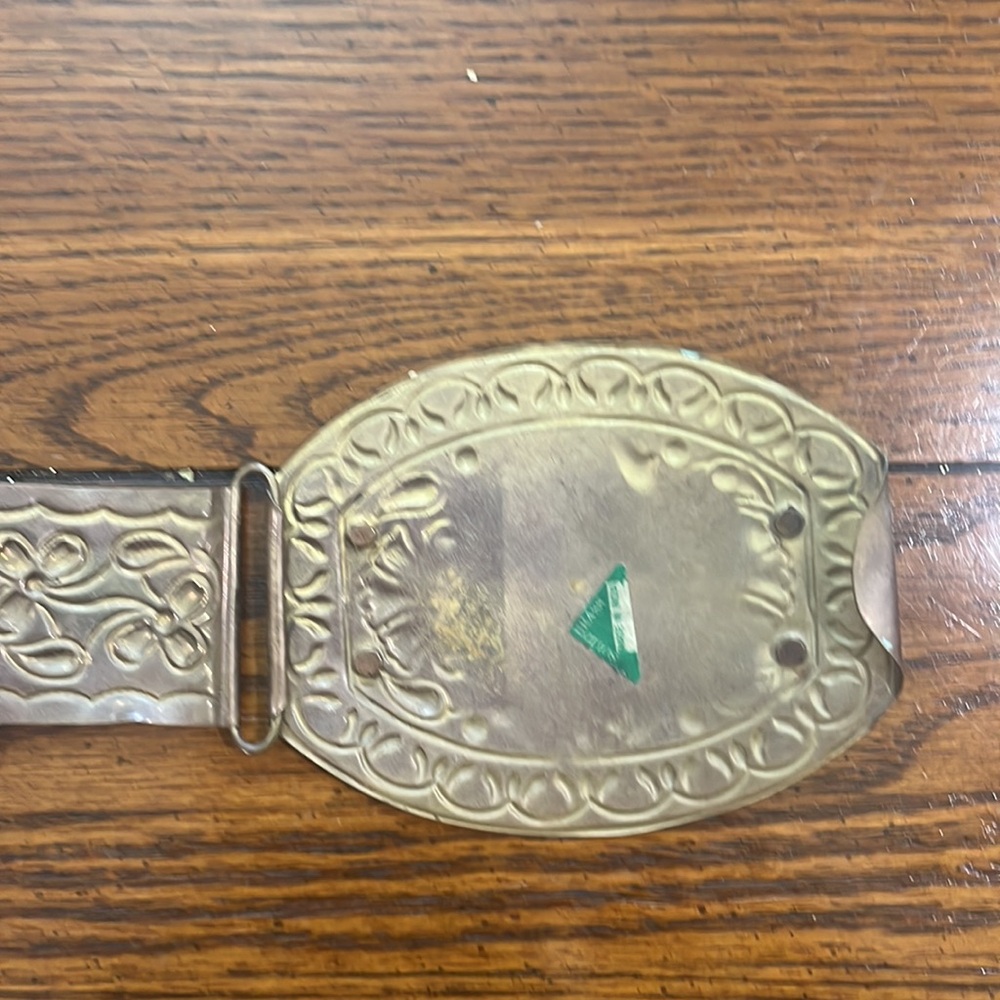 Solid Brass Concho Belt - image 4